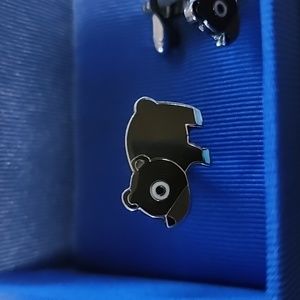 New Iota Links New York City Novelty Brown Bear Cuff Links